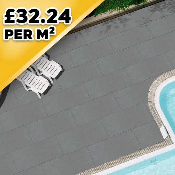 Terra Gris Porcelain Paving Pack