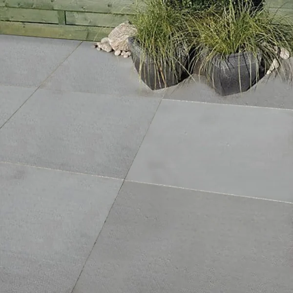 Eatons Grey Pressed Paving Slab 600 x 600 x 37mm BSS Concrete Flag