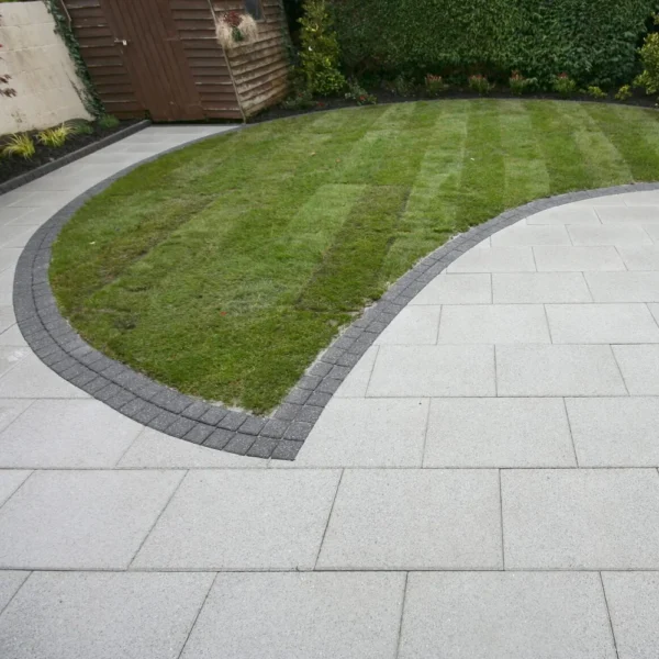 New Grange Silver Granite Paving Slab 600x400x40mm