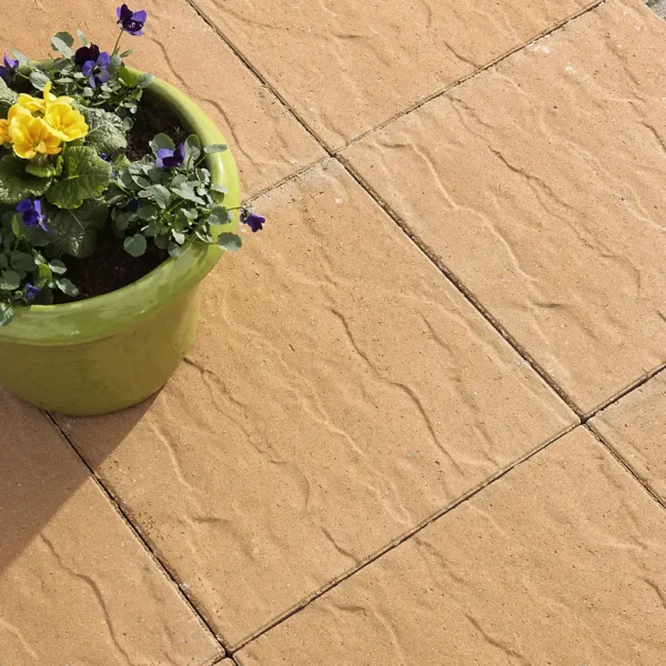 Cashel Curragh Gold Paving Slab 400x400x40mm