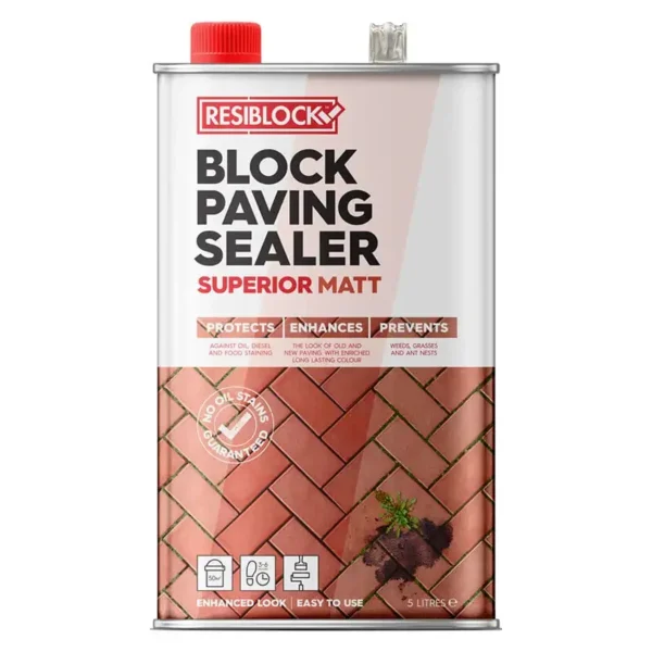 Resiblock Superior Matt Block Paving Sealer 5L
