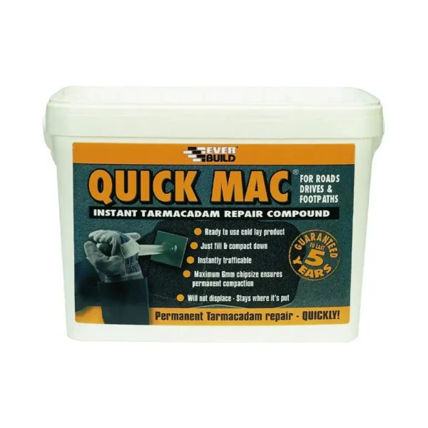 Everbuild Quick Mac Instant Tarmacadam 25Kg