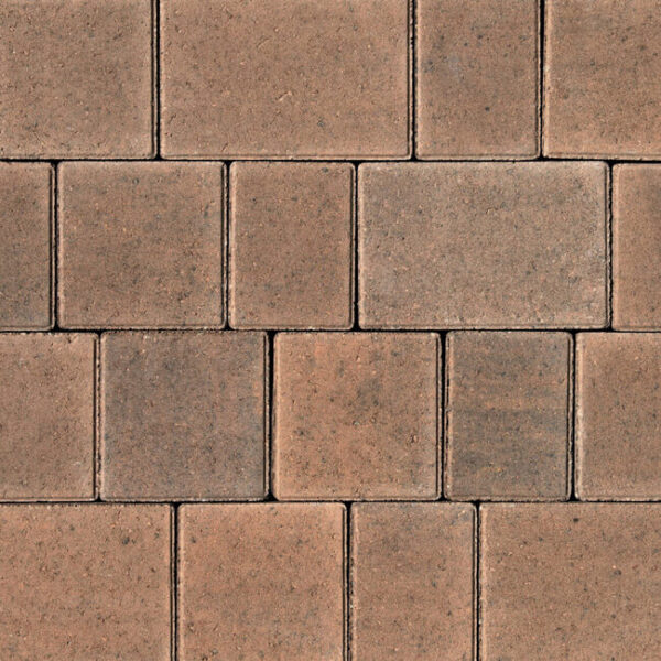 Castlepave Smooth Walnut 60mm 3 Size Block Paver